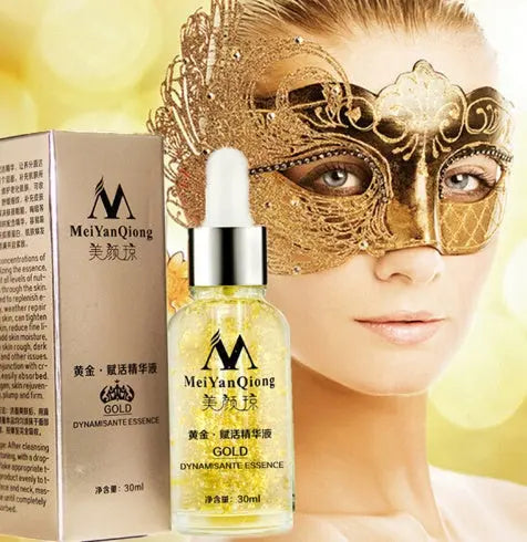 Skin Care Pure 24K Gold Day Cream Anti Wrinkle Face Care Anti Aging Collagen Whitening Moisturizing Hyaluronic Acid Soothe'd