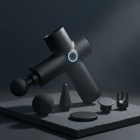 Soothe'd Pro Percussion Massage Gun in matte black